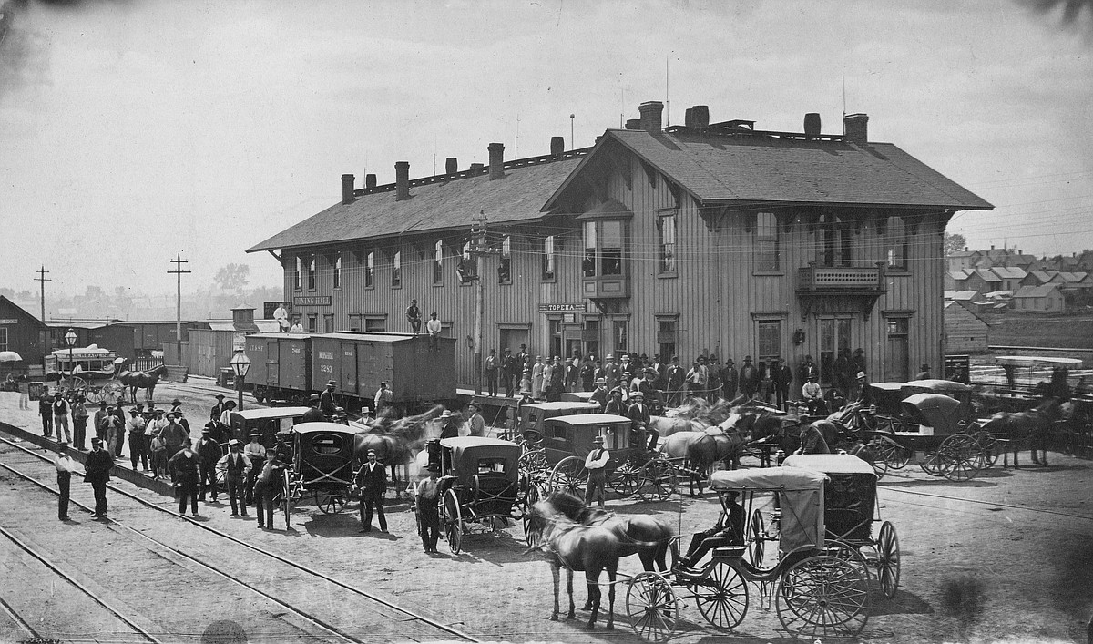 Harvey Houses On The Prairie How A Kansas Man Pioneered The Topeka Depot Of Atchison Santa Fe Where Fred Harvey Took