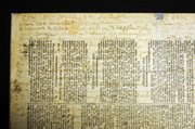 A letter written by famed explorer David Livingstone is shown Friday in this image made available by the Maverick Photo Agency.
