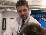 Jason Jeffries, former assistant director of ticket operations, in a 2005 file photo. Jeffries and Brandon Simmons, former assistant athletics director for sales and marketing, were charged in a ticket scandal investigation in which KU Athletics allegedly lost millions of dollars.