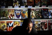 Chris Rosa, store manager at Meltdown Comics, feels that digital comics will not replace the demand for physical comics. The store was enjoying brisk sales ahead of Comic-Con being held over the weekend in San Diego.