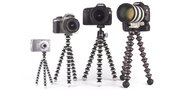 Photo courtesy of Joby.Joby's family of Gorillapods offer solutions for supporting all types of devices, cameras and smartphones. The flexible legs can wrap around objects enabling a photographer to steady a camera just about anywhere. Easily fits into a Christmas stocking.