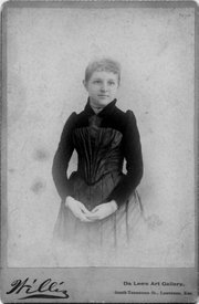 Born in 1861 in New Paris, Ohio, Elizabeth Miller found a job as an office clerk at the J.B. Watkins Land and Mortgage Co. at the age of 15.