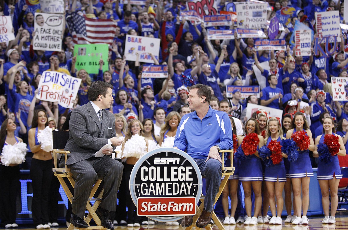 ESPN College Gameday at Allen Fieldhouse