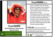 Prasad Gogineni, the Deane E. Ackers distinguished professor of electrical engineering and computer science at Kansas University, is among prominent scientists, engineers and inventors featured on trading cards created by the Ad Astra Initiative.