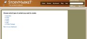 On StoryMarket, you can upload text, photos, videos, audio and data. You can even combine your content pieces into a "content package" for purchase.