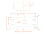 The dimensions of a single body piece of a cardboard animal that artist Eric Farnsworth is encouraging attendees bring to a parade the cardboard parade The Percolator is organizing in addition to the opening of Juniper Tangpuz's gallery show April 1.