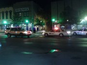 Emergency crews respond to an altercation Friday morning that sent one man to a Kansas City area hospital. The incident occurred in the 800 block of Massachusetts Street.