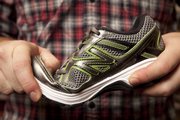 Halston Rucker of Brown's Shoe Fit Company says that a parent should check where a shoe bends when stressed. Rucker says the bend should occur at the ball of the foot. It shouldn't occur at the arch.