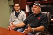 Brock and Steve Robson, of Ace Bail Bonds, 2400 Franklin Road in Lawrence, are a father and son team that work to bail people out of jail. They are held liable for the cost of the entire bond of their clients if they don’t show up for court, and sometimes they have to go searching for a person who has skipped on a bond.