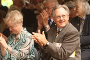 Jan and Roger Boyd were all smiles as it was announced that the new Mulvane Hall would be called the Ivan L. Boyd Center for Collaborative Science and Education.
