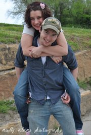 Tonganoxie High School graduate, seen here with his fiancee, Alicia Cobleigh, was killed when an Atchison grain elevator exploded Oct. 29, 2011.