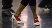 High school students practice their dance moves in preparation for the upcoming Fashionetta Debutante Ball and Scholarship Program on Sunday, Nov. 6, 2011, at Dance Gallery, 4940 Legends Dr. The ball is Nov. 12.