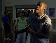 Lawrence High senior J’Qui Audena practices dance moves in preparation for an upcoming ball Sunday, Nov. 6, 2011, at Dance Gallery, 4940 Legends Dr.
