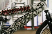 This Mongoose bike has been hand-painted and has several inmates’ names who worked on the bike in the paint scheme. The bike will be raffled off.