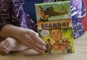 Tonganoxie author Lisa Harkrader has a new young adult novel "Beanboy" coming out Feb. 14. The book is about Tucker MacBean, a middle school kid who enters a comic book contest.
