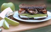 Tart apples are the best choice for this Ham, Brie and Apple Triple-Decker Sandwich, which combines creamy, crispy, savory and sweet in every bite.