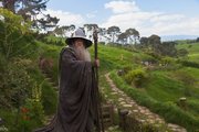 Ian McKellen reprises his role as Gandalf in a scene from the fantasy adventure “The Hobbit: An Unexpected Journey.”