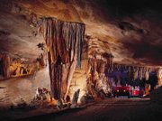 Ride all the way through Fantastic Caverns, above, in Springfield, Mo., to experience the splendor of the cave while preserving its natural features.