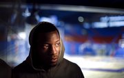 Kansas senior point guard Tyshawn Taylor has overcome his fair share of adversity as a Jayhawk. Taylor is preparing to lead his team against Texas in his final home game at Allen Fieldhouse. Nick Krug/Journal-World Photo