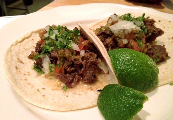 Tacos de Lengua are one of the best-selling dishes at Port Fonda, 4141 Pennsylvania Ave., Kansas City, Mo. The main ingredient is braised beef tongue, served street taco-style with spicy salsa, onion, cilantro and fresh lime.