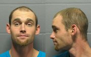 Douglas County Jail booking photo of Meriden man Joshua Kane Matthews, 24.
Matthews was arrested Oct. 7 after leading police on a low-speed chase through the streets of Lawrence.
He was charged with 10 crimes, including aggravated assault, a third offense of driving while intoxicated, and fleeing law enforcement.