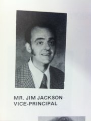Yearbook picture of James D. Jackson, who had an active teaching license in Kansas from 1960 to 1976. He was also the vice principal of Arrowhead Junior High in Kansas City, Kan., between 1973 and 1976.