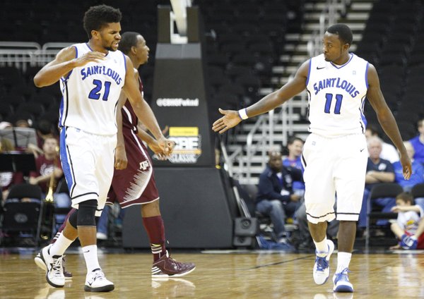 Dwayne Evans leads a strong Billiken team
