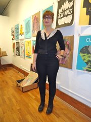 Solace Naeymi, Overland Park. Clothing details: Cardigan, Dillard’s, three years ago, $20; belt, gift from my mom, 2 weeks ago; jeans, Urban Outfitters, two weeks ago, $60; boots, Steve Madden, two months ago, $100.