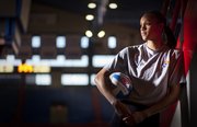In her final season, Kansas middle blocker and Lawrence native Tayler Tolefree has helped advance the Jayhawks to their first NCAA Tournament appearance since 2005. She and her teammates will play host to Cleveland State on Friday night at Allen Fieldhouse.
