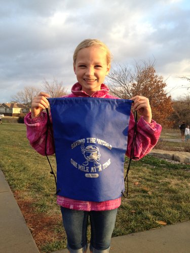 Tatum finishes her 2nd Marathon! She is going for 4 this year! Wow!