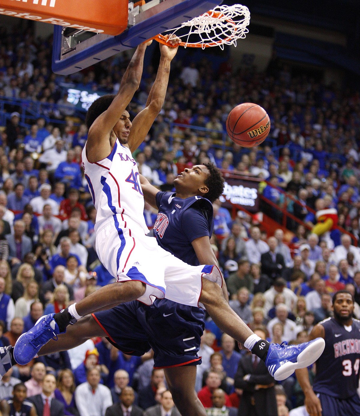 KU basketball v. Richmond