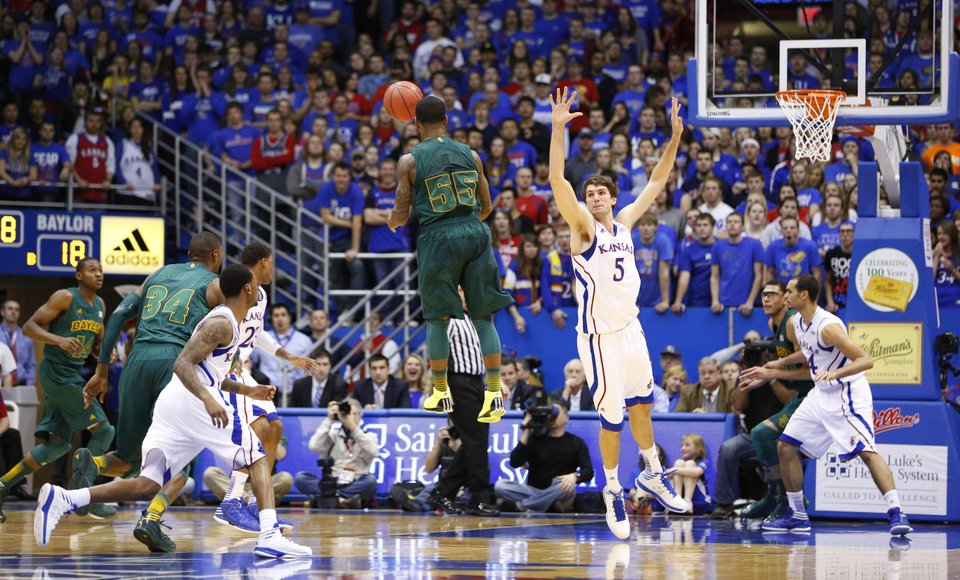 KU basketball v. Baylor