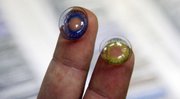 For a bold change, colored contact lenses like these pictured at Crandon and Crandon Optometrists, 1019 Massachusetts St., are a one-step way to makeover your look.