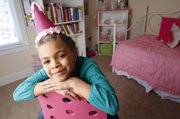 Seven-year-old Ivori Jones has taken a different approach to celebrating her birthday. Jones along with her parents, Jason and Hillary Jones, have invited all the first-graders at Langston Hughes School to her birthday party and have requested that parents bring non-perishable items to be donated to the Ballard Center rather than traditional birthday gifts.