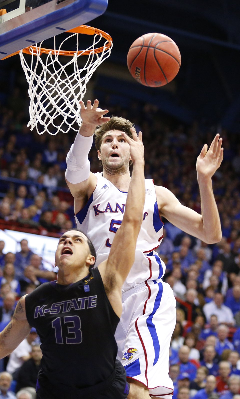 Kansas basketball v. Kansas State