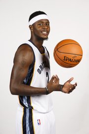 Former Kansas University guard Josh Selby, seen here in a Memphis Grizzlies media day photo from Oct. 1, 2012, was cut by the Cleveland Cavaliers on Sunday, March 3, 2013.