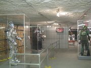 The Kansas Underground Salt Museum contains a gallery that includes original movie artifacts and costumes on loan from Sony and Warner Brothers.