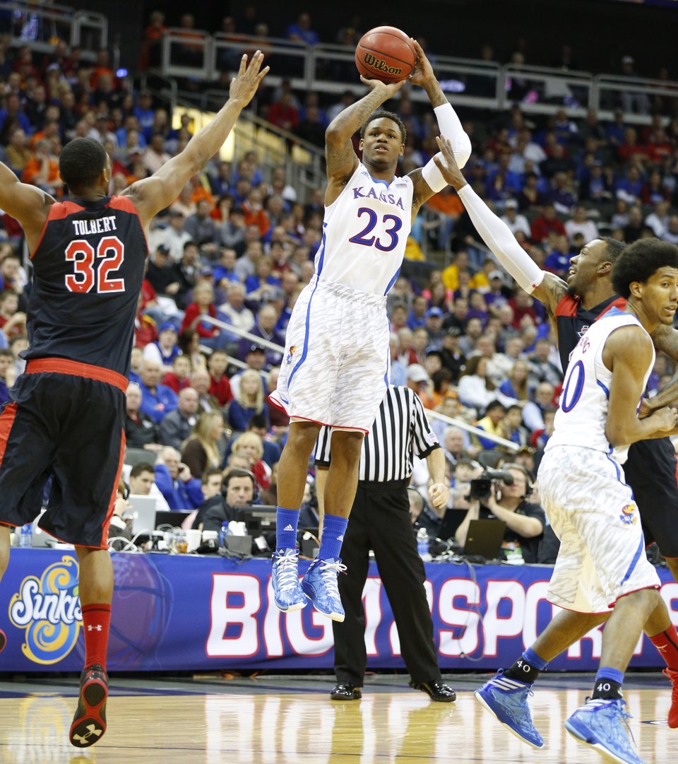 KU basketball v. Texas Tech (Big 12 tournament)