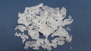 A typical sample of "ice," methamphetamine that has been processed for increased purity. Lawrence police officer Shannon Riggs said he is seeing it more often in Lawrence.
