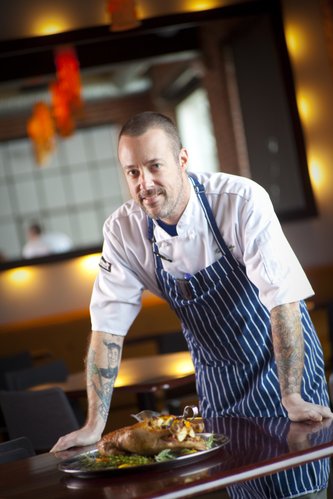 Pachamama's chef Ken Baker.