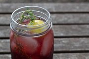 Make your own mulberry gin by combining mulberries, sugar and gin and letting it sit for a few months.