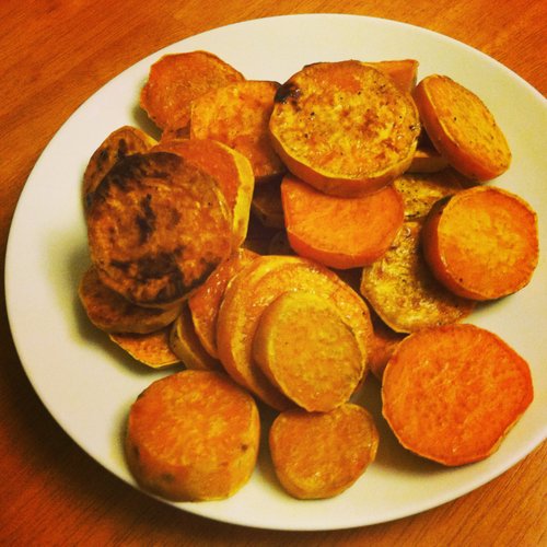I love sweet potato season.