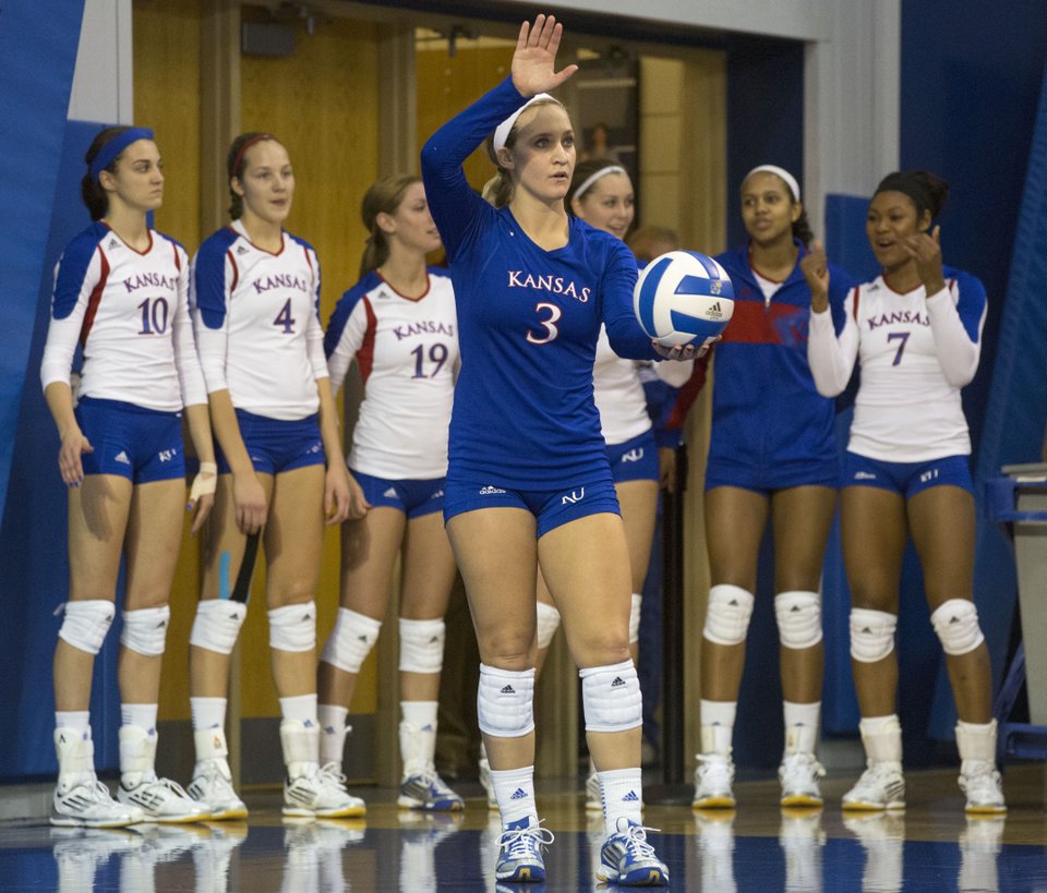 KansasBaylor volleyball