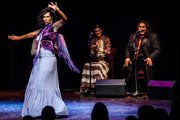 Adriana Maresma Fois, left, and her dance company AMFlamenco Danza is starting a five-city tour of its new production "Poesia Flamenca-Flamenco Poetry" in Lawrence on Nov. 16.