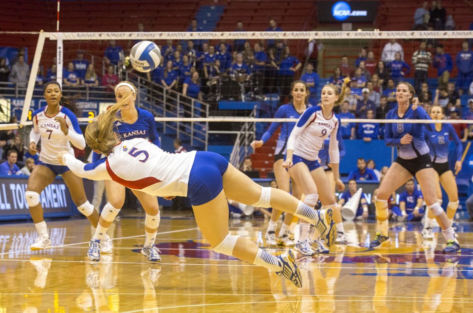 Ncaa Volleyball Tournament Kansas Vs Creighton