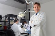 Randolph Nudo is a Kansas University School of Medicine professor and director of the Landon Center on Agin at the KU Medical Center. Photo by Elissa Monroe/KU Medical Center