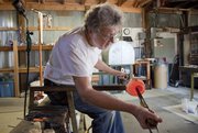 Vernon Brejcha is a master glassblower, a retired art professor from Kansas University and who has pieces displayed across the world in corporate lobbies, fine museums and private collections.
