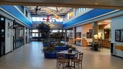 Topeka Regional Airport, located at Forbes Field, will begin offering two commercial flights a day to Chicago on Jan. 7, 2014. In preparation for its first commercial fights in a number of years, the airport underwent remodeling, with blue replacing the old burnt-orange color scheme.