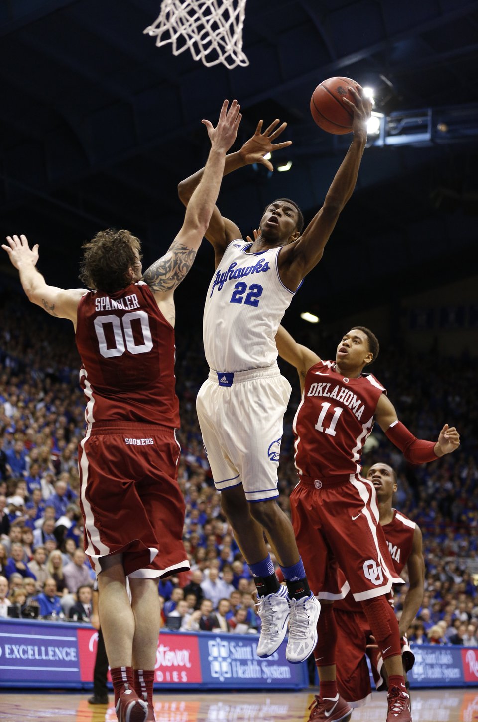 Kansas Basketball V. Oklahoma | KUsports.com