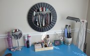 By adding a vanity table and mirrors and a dresser into a second bedroom, Max Greenwood converted it into a walk-in closet for his fiancee Emily Kuykendall.